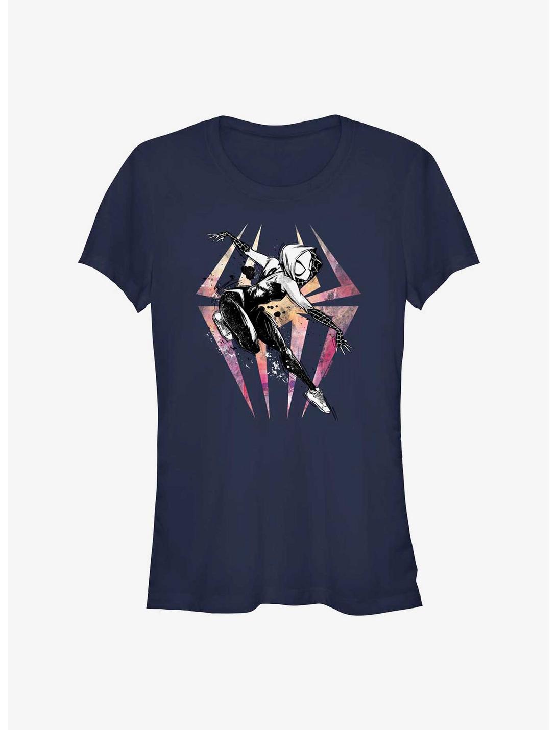 Marvel Spider-Man: Across the Spider-Verse Sketchy Spider-Gwen Girls T-Shirt