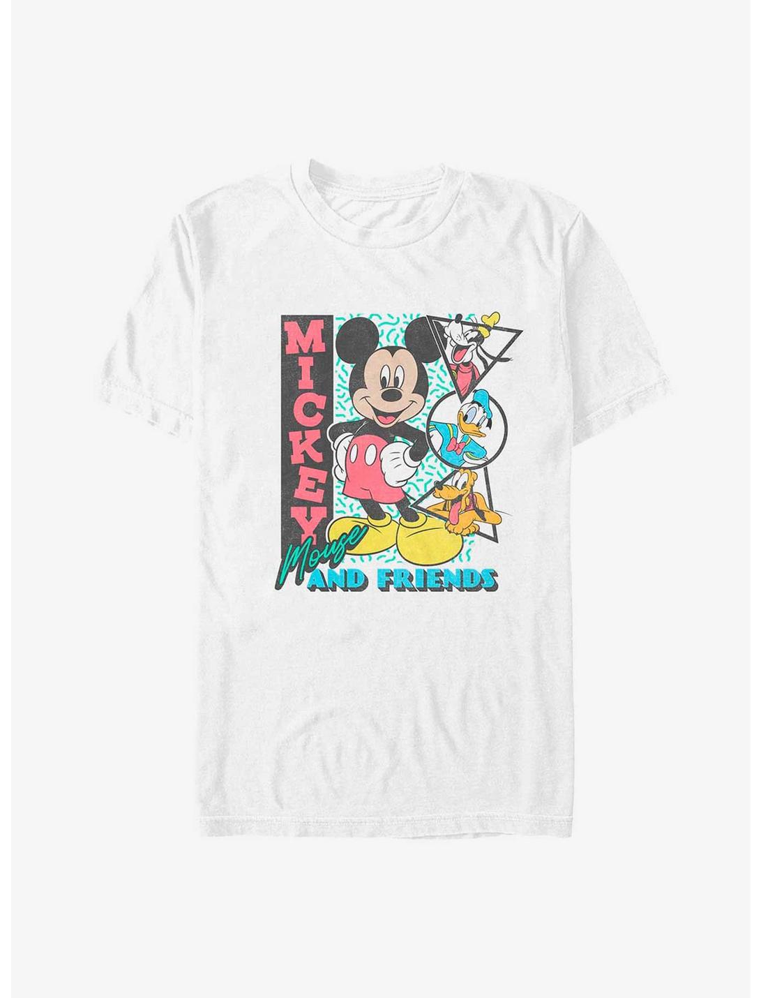 T-shirt grande taille Disney Mickey et ses amis, motifs rétro