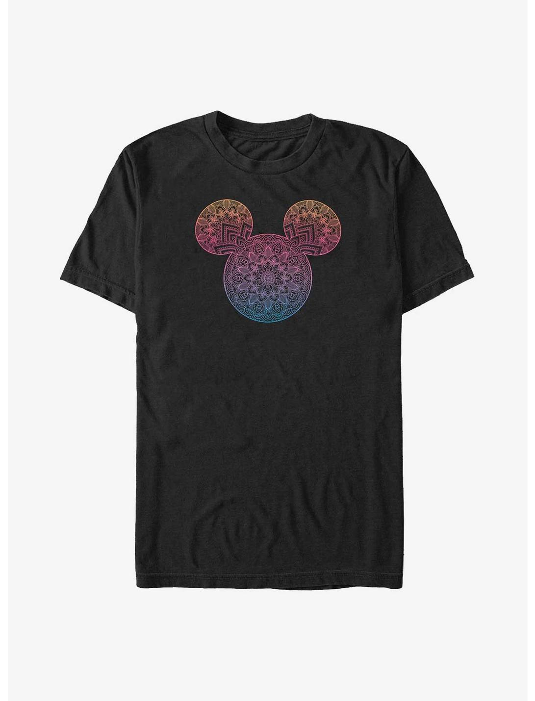 Disney Mickey Mouse Mandala Fill Ears Big & Tall T-Shirt