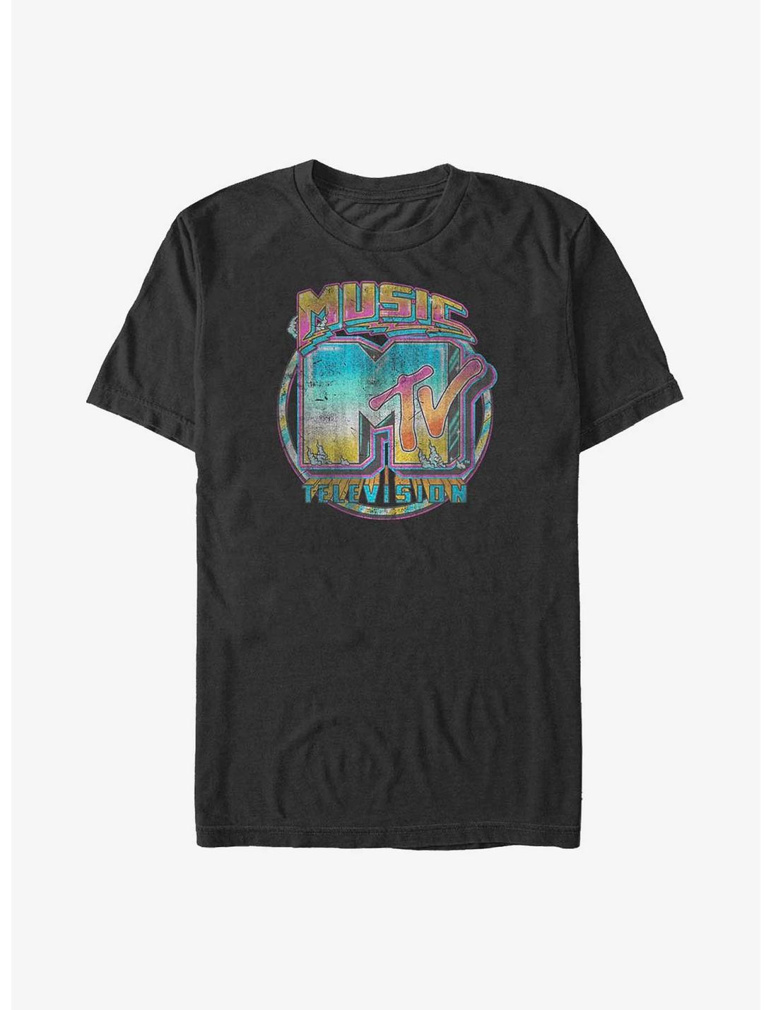 T-shirt grande taille MTV Brushed Music