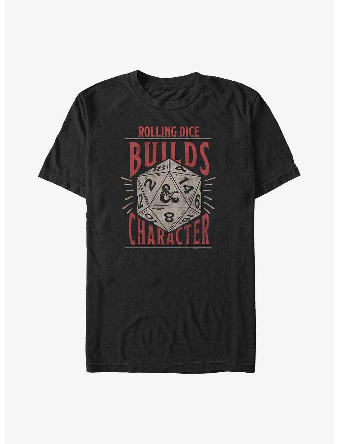 Dungeons & Dragons Building Character Big & Tall T-Shirt