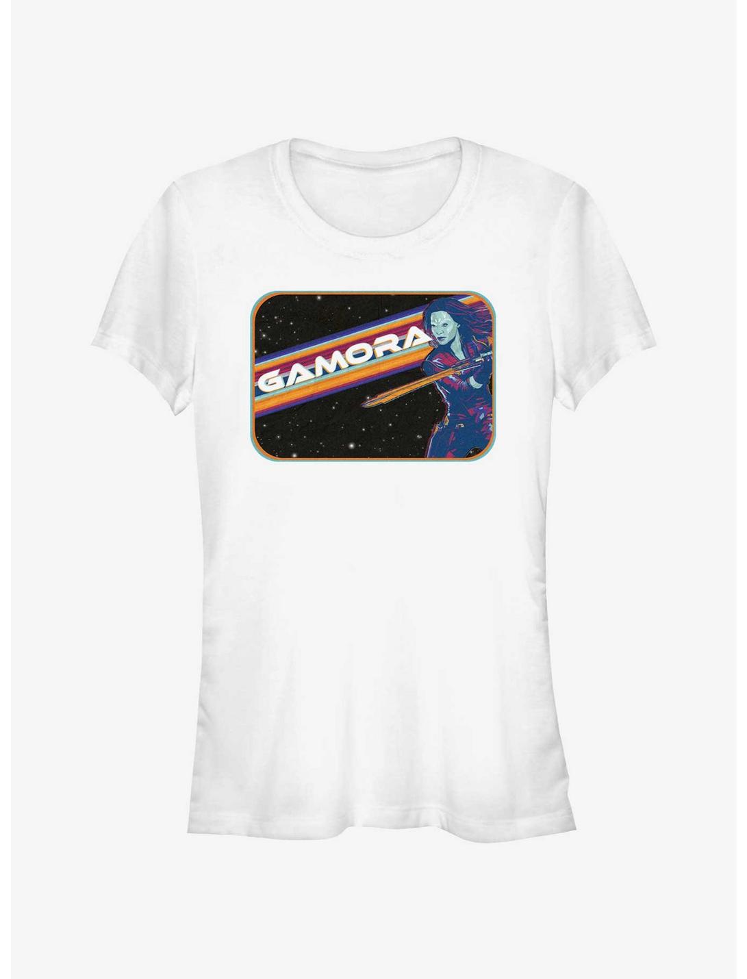 Marvel Guardians of the Galaxy Vol. 3 Gamora Space Badge Girls T-Shirt