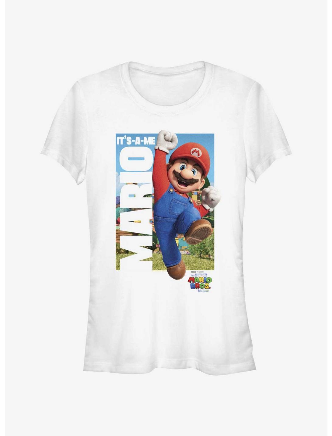 The Super Mario Bros. Movie It's-A-Me Mario Girls T-Shirt
