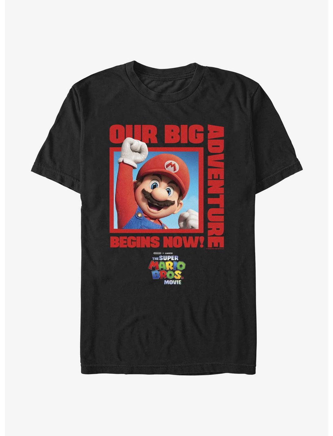 T-shirt Super Mario Bros. Le Film Mario Notre Grande Aventure Commence Maintenant