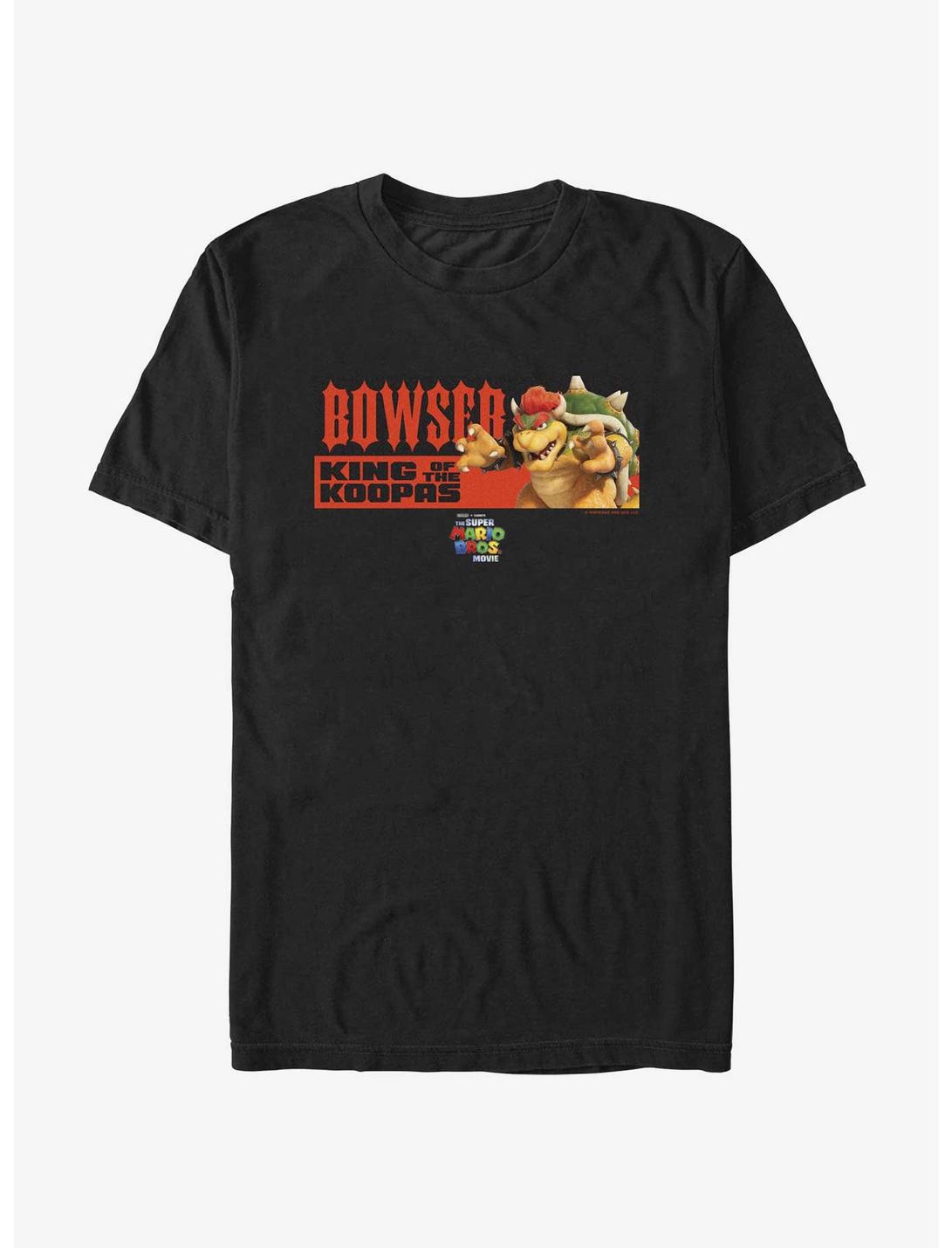 T-shirt Le film Super Mario Bros. Bowser Roi des Koopas