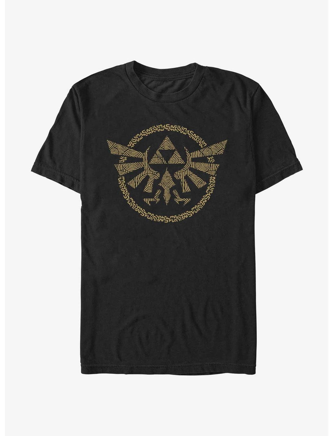 T-shirt avec l'emblème d'Hyrule The Legend of Zelda: Tears of the Kingdom
