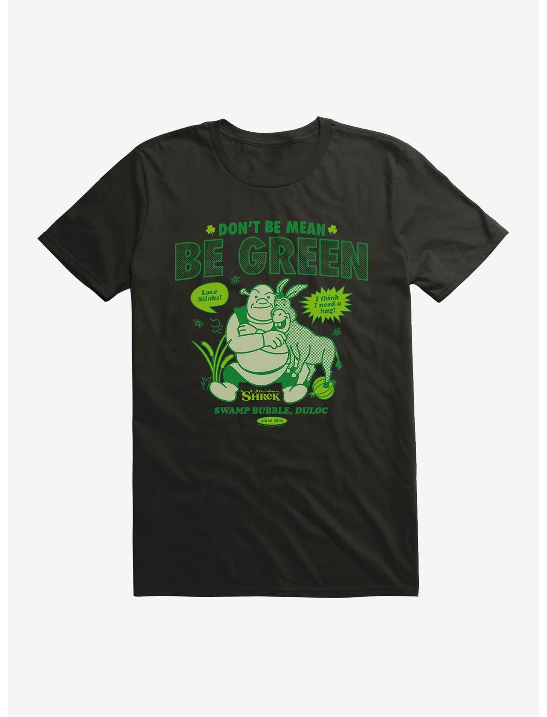 Shrek Don't Be Mean Be Green T-Shirt