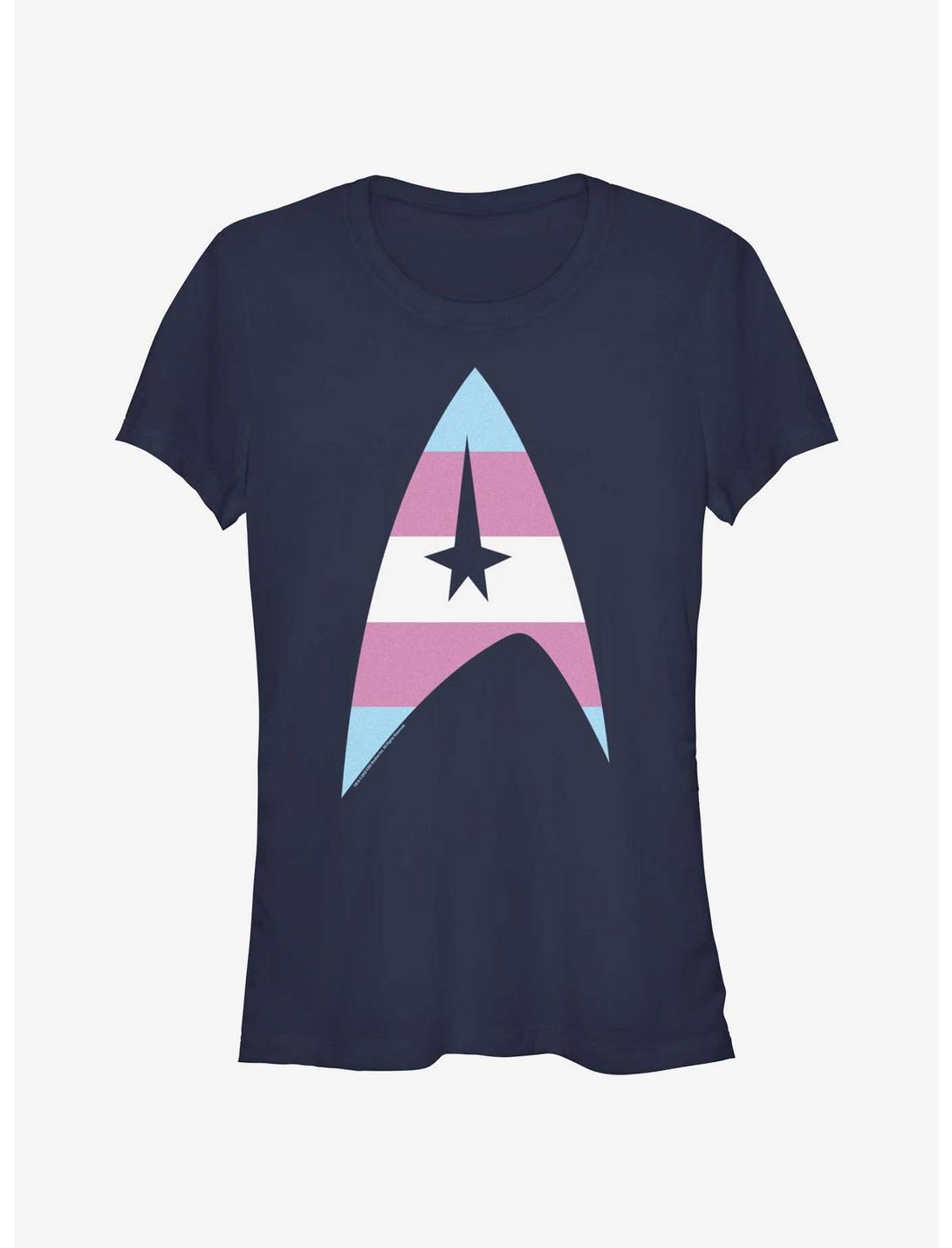 Star Trek Transgender Flag Logo Pride T-Shirt