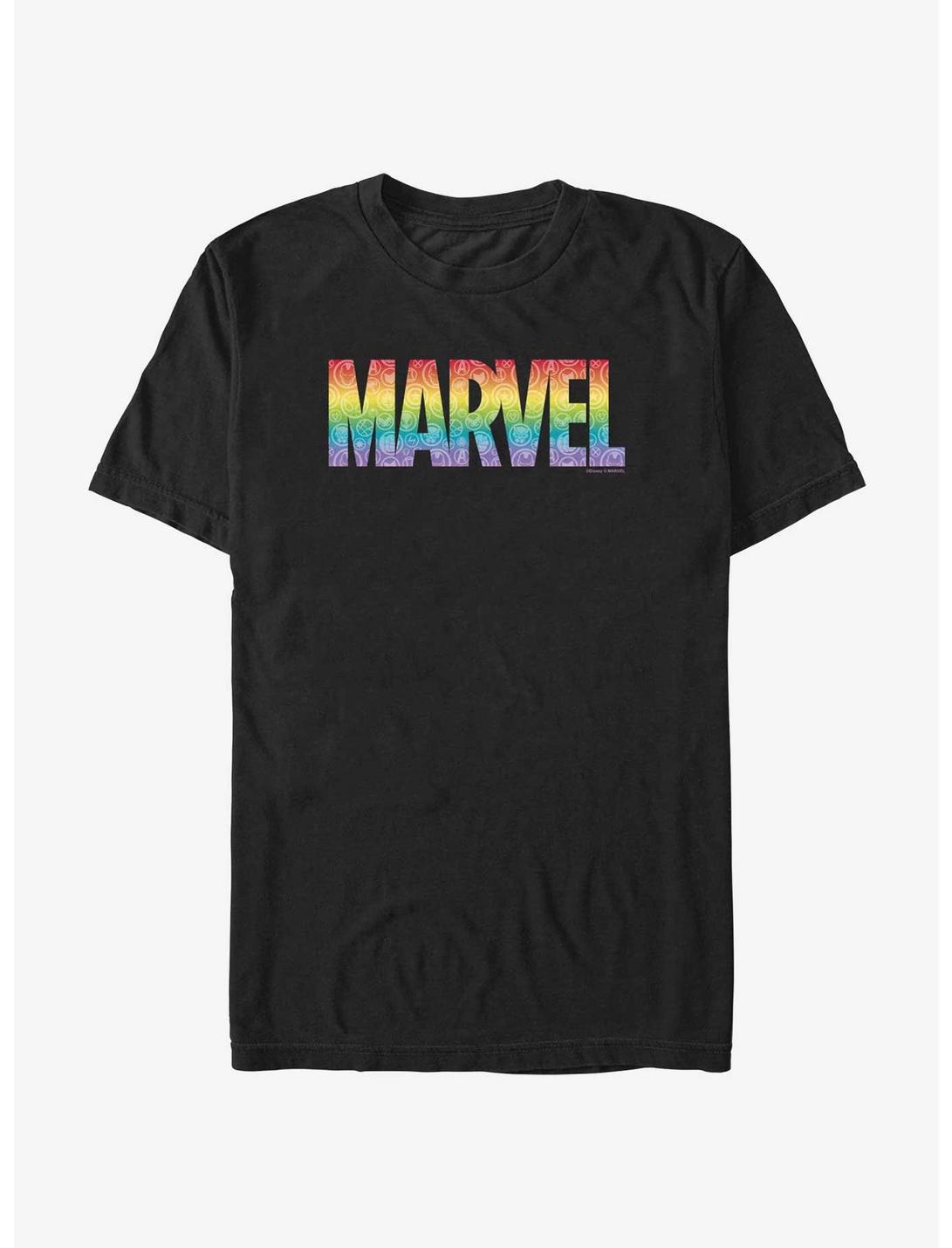 Marvel Avengers Multiple Rainbows Pride T-Shirt