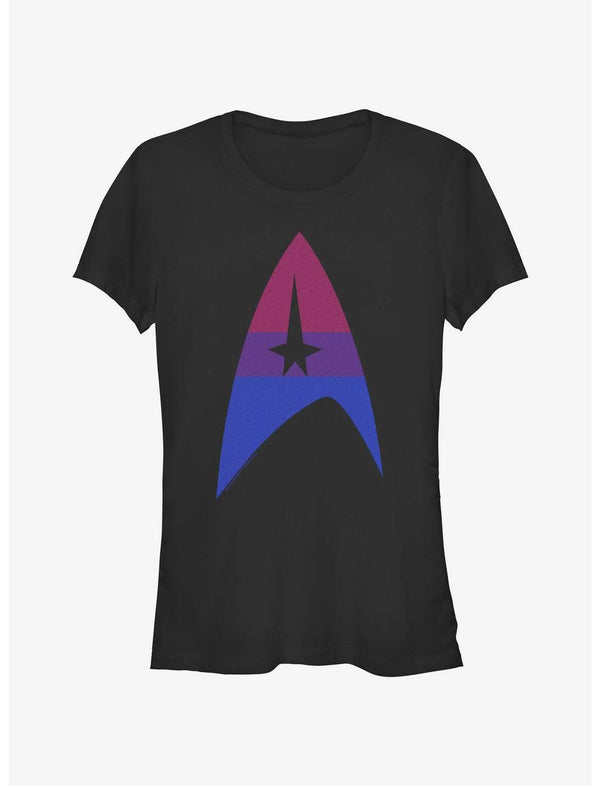 Star Trek Bisexual Flag Logo Pride T-Shirt