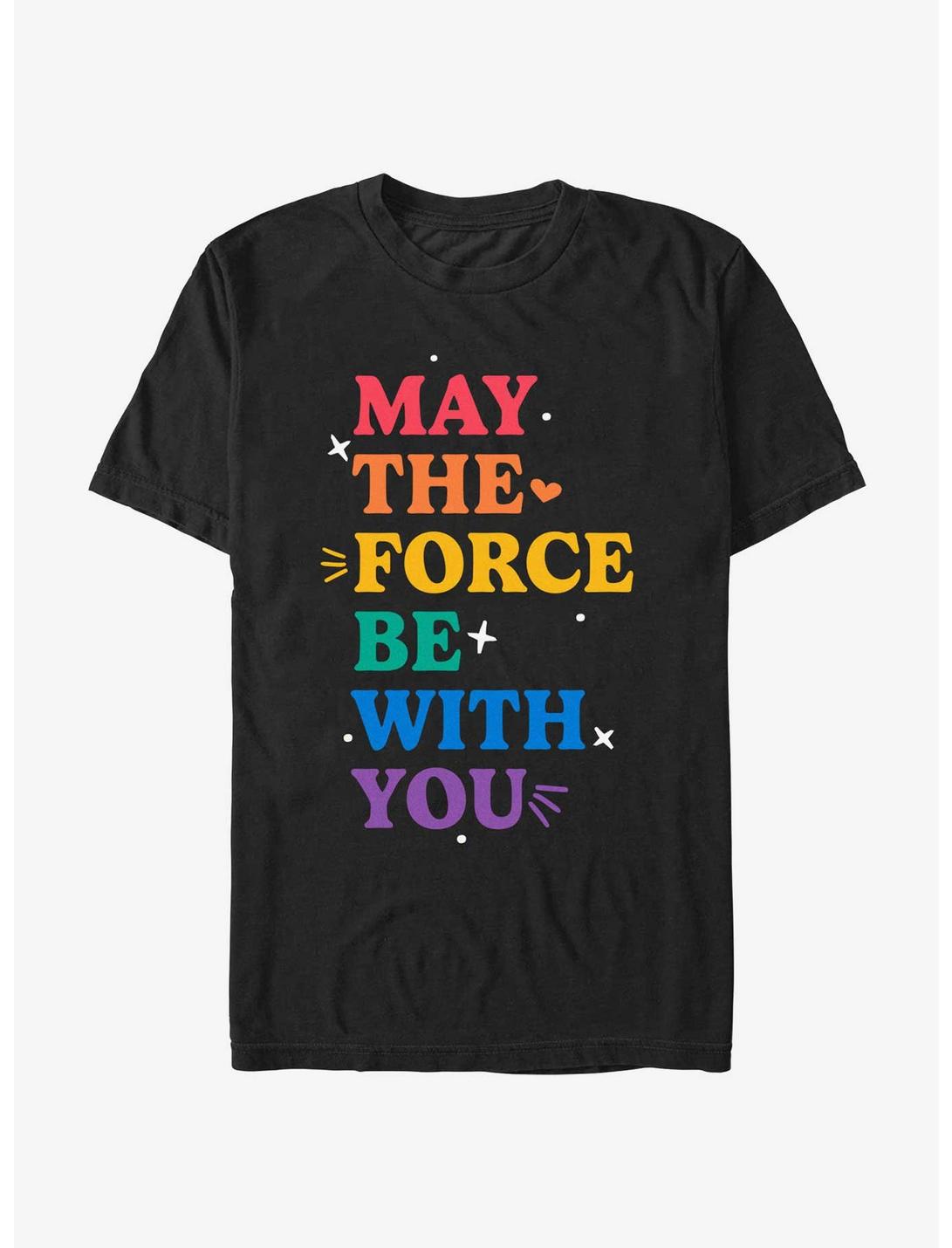 Star Wars Force With You Multicolor Pride T-Shirt