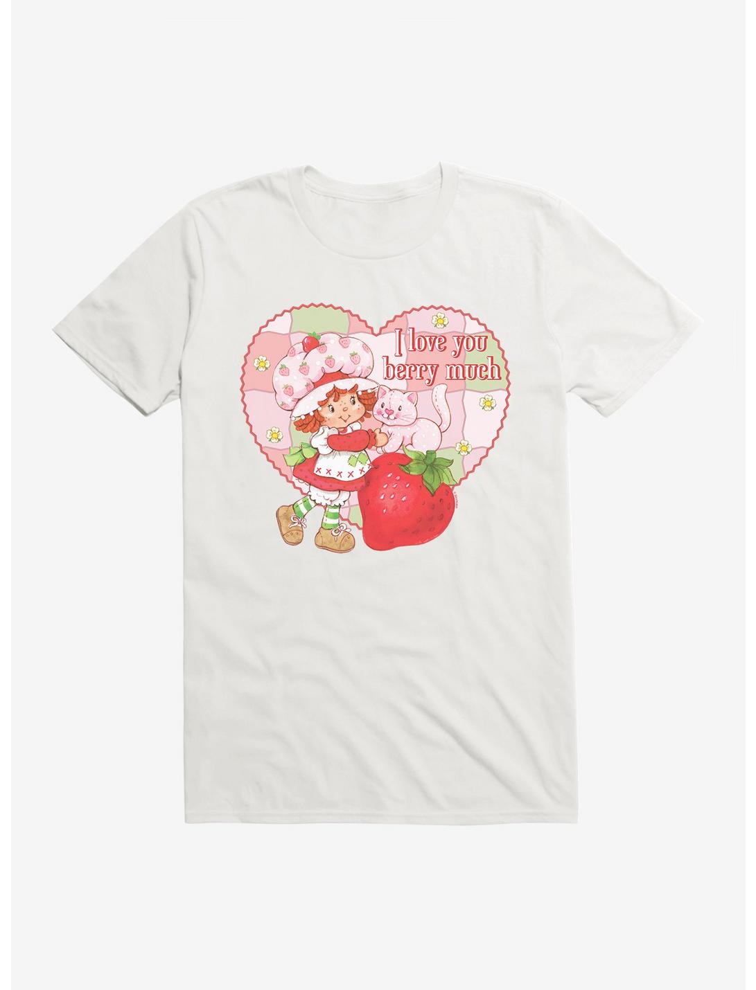 Strawberry Shortcake & Custard I Love You Berry Much T-Shirt
