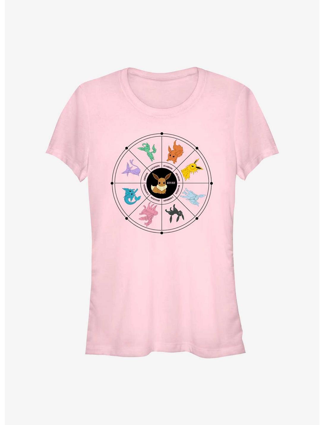 Pokemon Eeveelution Graph Girls T-Shirt
