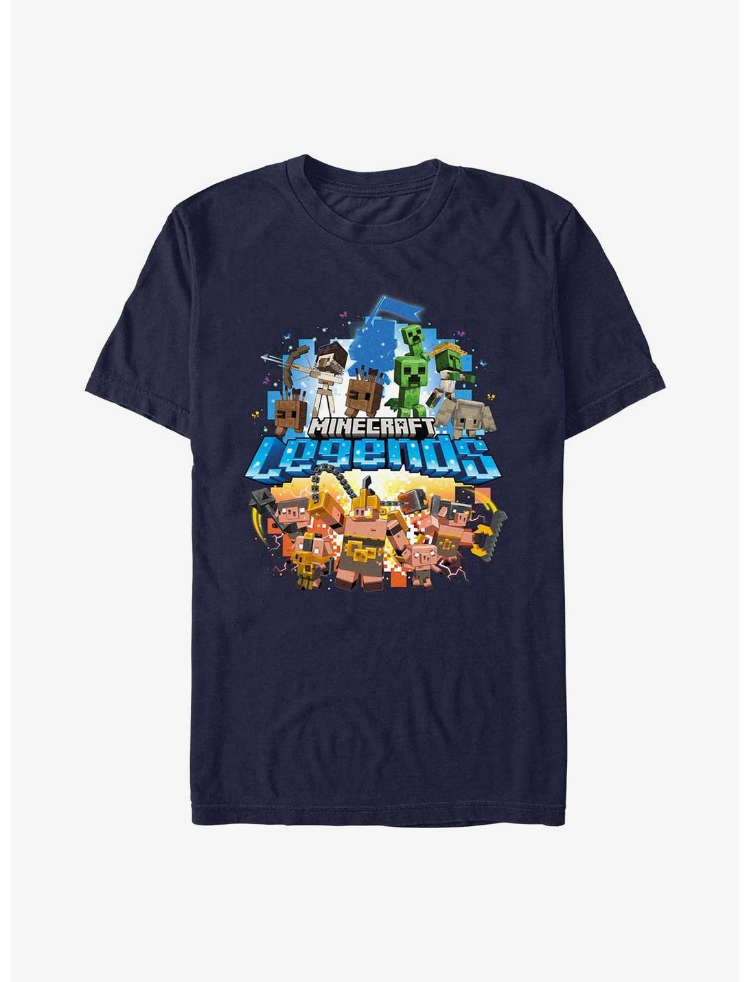 Minecraft Legends Overworld vs. Nether T-Shirt