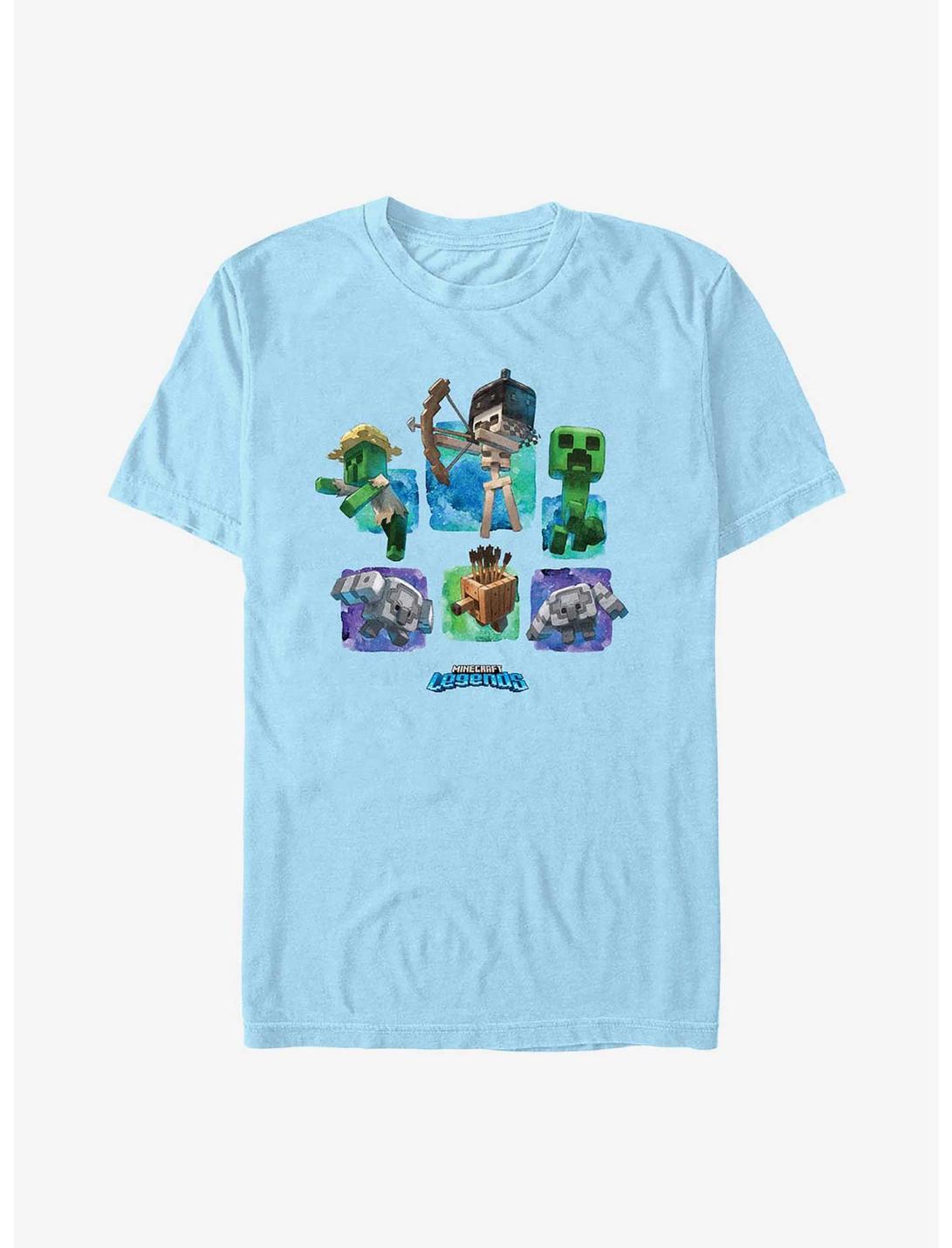 Minecraft Legends Watercolor Mobs T-Shirt
