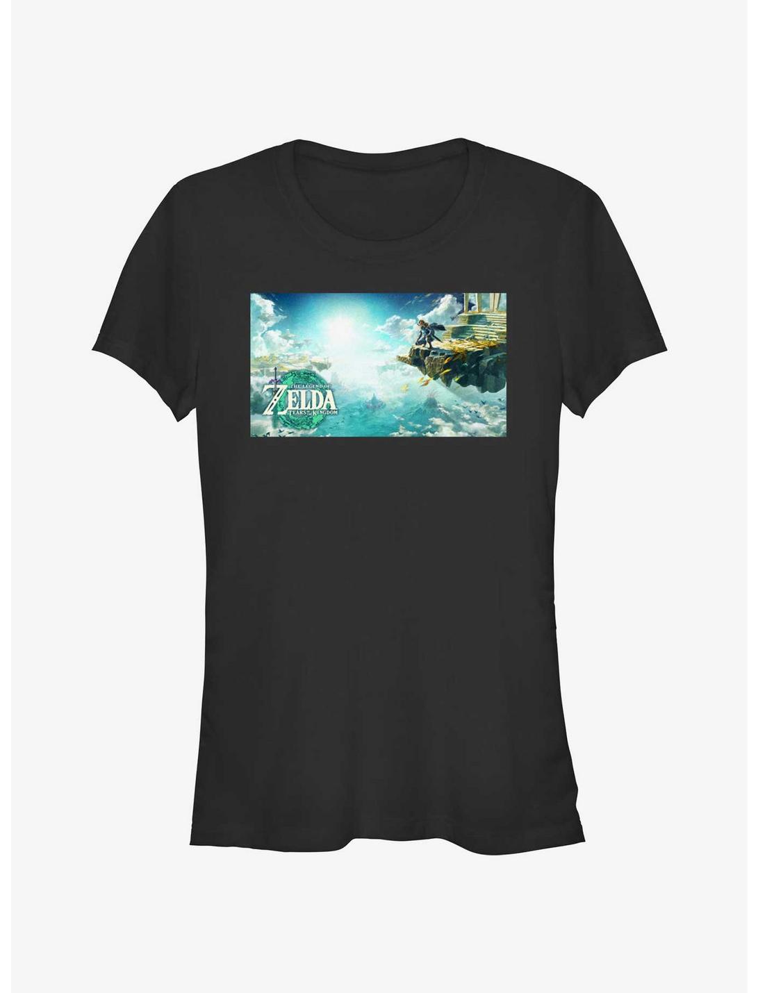 The Legend of Zelda: Tears of the Kingdom Scenic Poster Girls T-Shirt