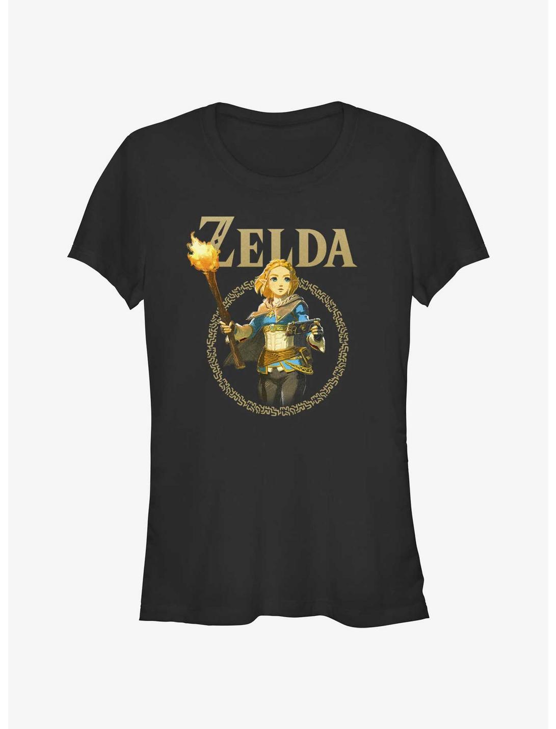 The Legend of Zelda: Tears of the Kingdom Zelda Badge Girls T-Shirt
