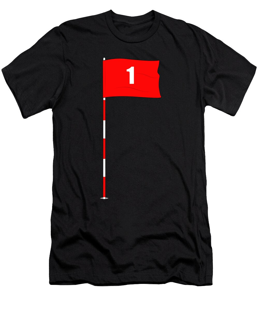 27 Funny Golf Club Ball Hole in One Golfer Gift Muc Designs T-Shirt
