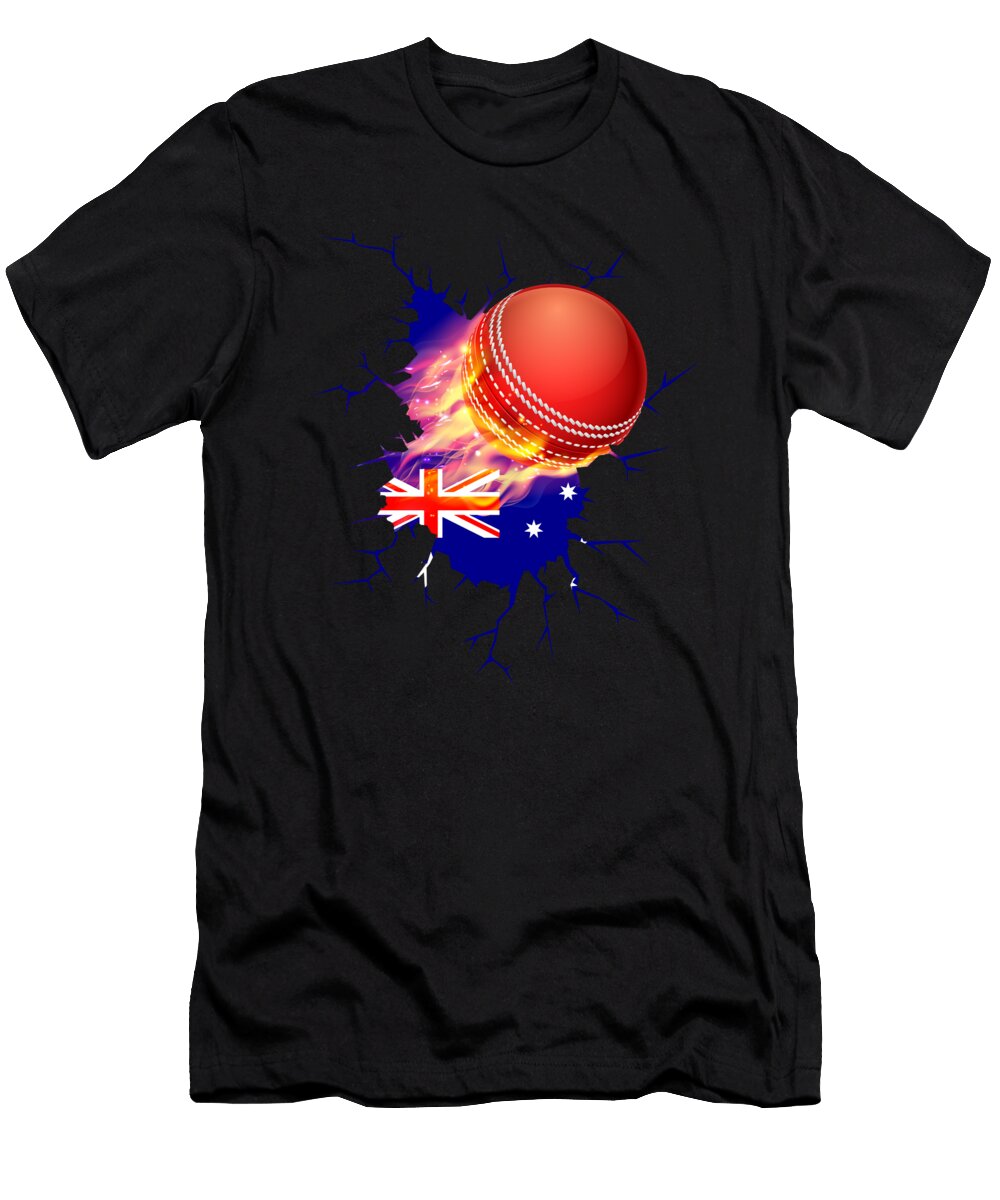 3 Australia Cricket Kit 2019 Australian International Fans Gift Martin Hicks T-Shirt