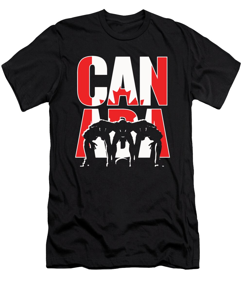3 Canada Rugby 2019 Fans Kit for Canadian Supporters Players Coaches and Rugger Football Lovers Martin Hicks T-Shirt