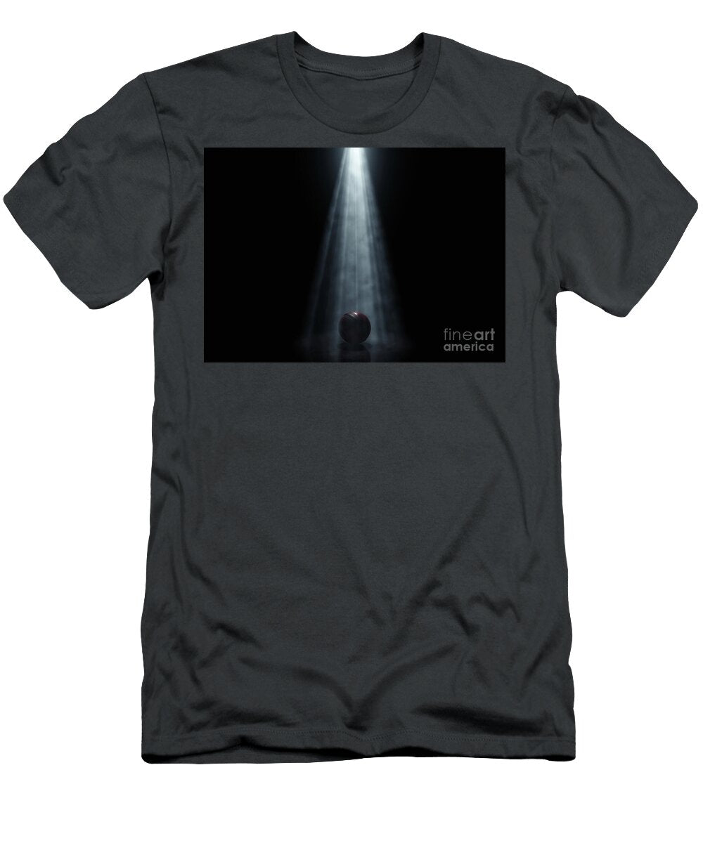 3 Cricket Sports Ball Ethereal Spotlight Allan Swart T-Shirt