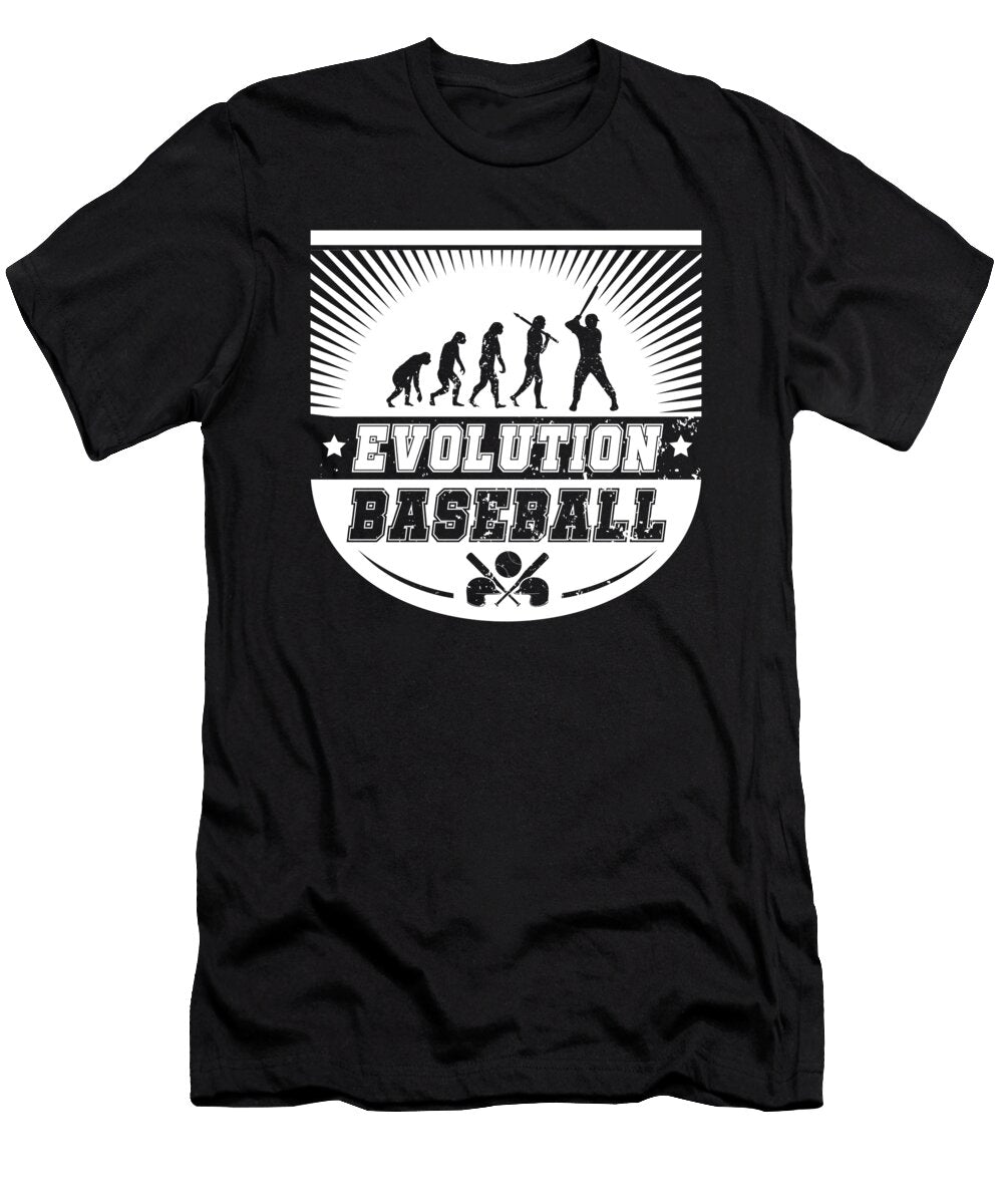 3 Evolution Baseball Mister T-Shirt