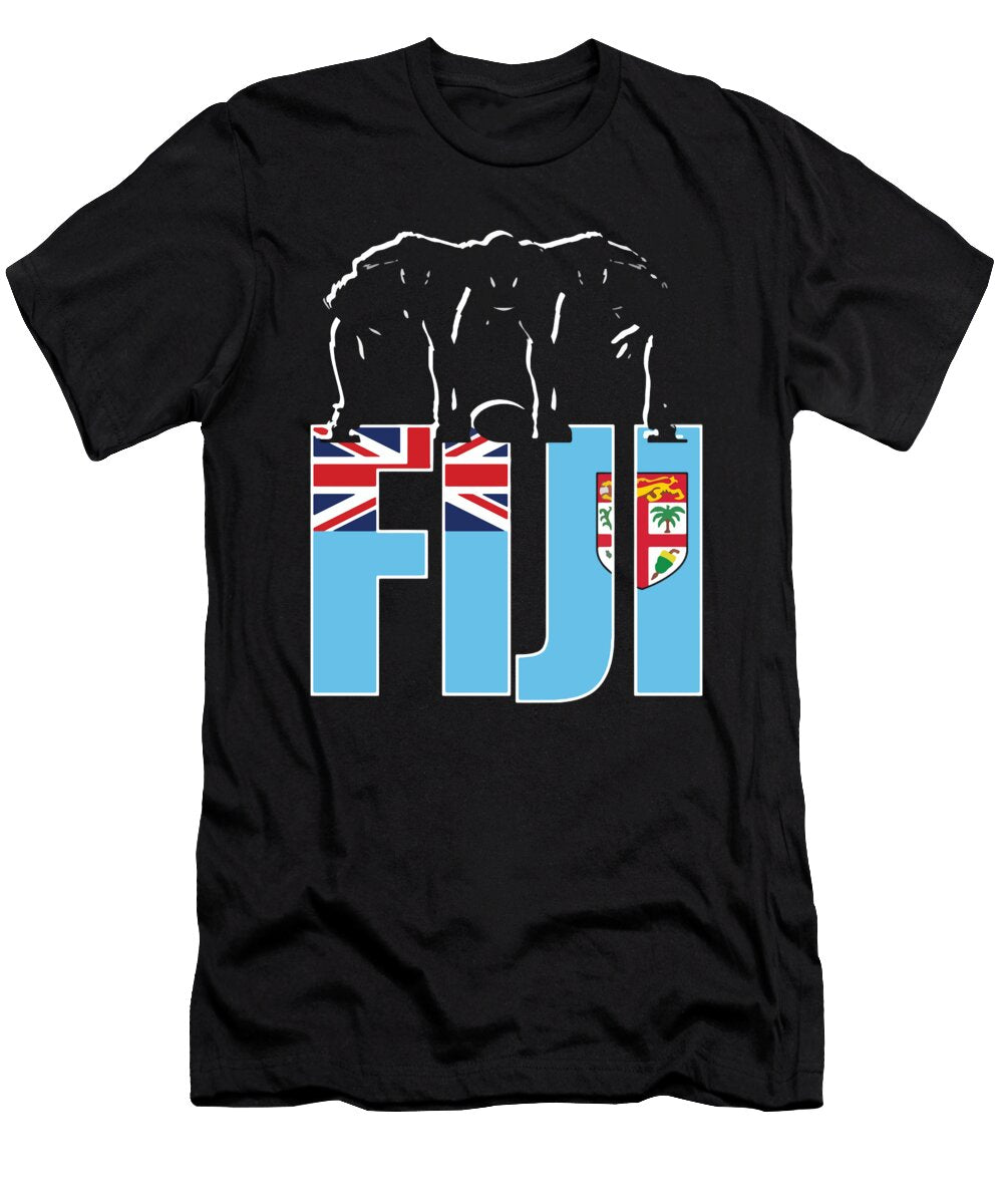 3 Fiji Rugby 2019 Fans Kit for Fijian Supporters Players Coaches and Rugger Football Lovers Martin Hicks T-Shirt