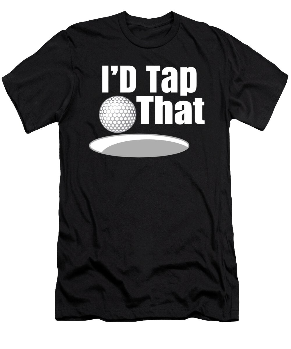 3 Funny Golf Club Ball Hole in One Golfer Gift Muc Designs T-Shirt