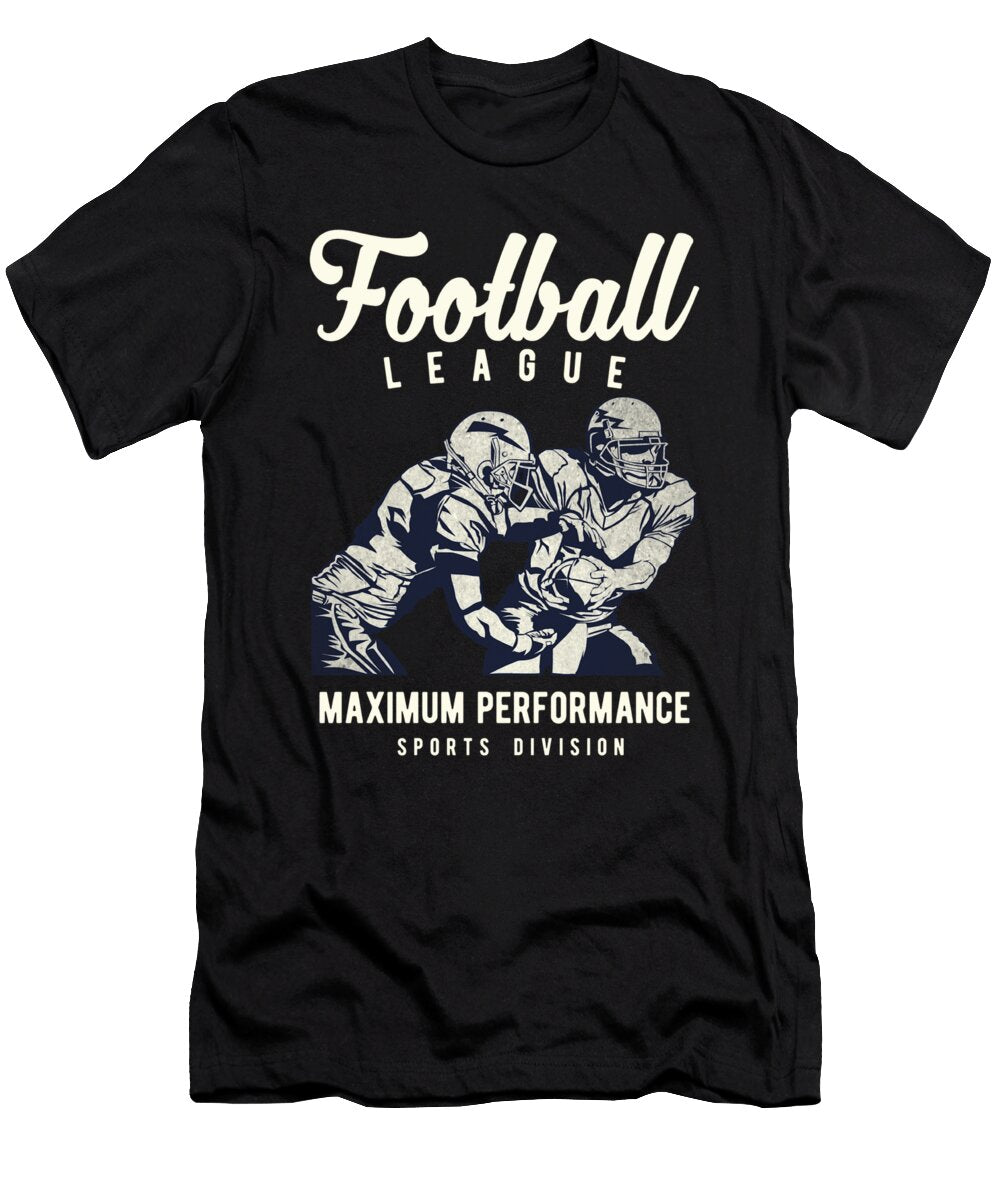 3 Funny Sunday USA American Football Player Gift Muc Designs T-Shirt