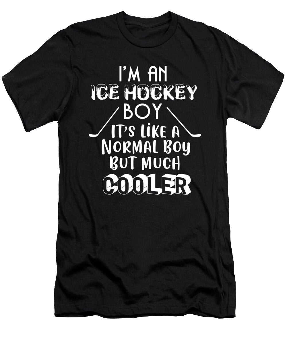 3 Ice Hockey Child Gift Eq Designs T-Shirt