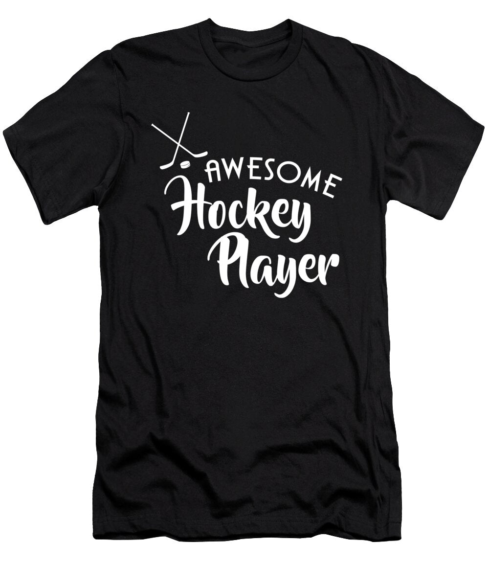 3 Ice Hockey Player Gift Eq Designs T-Shirt
