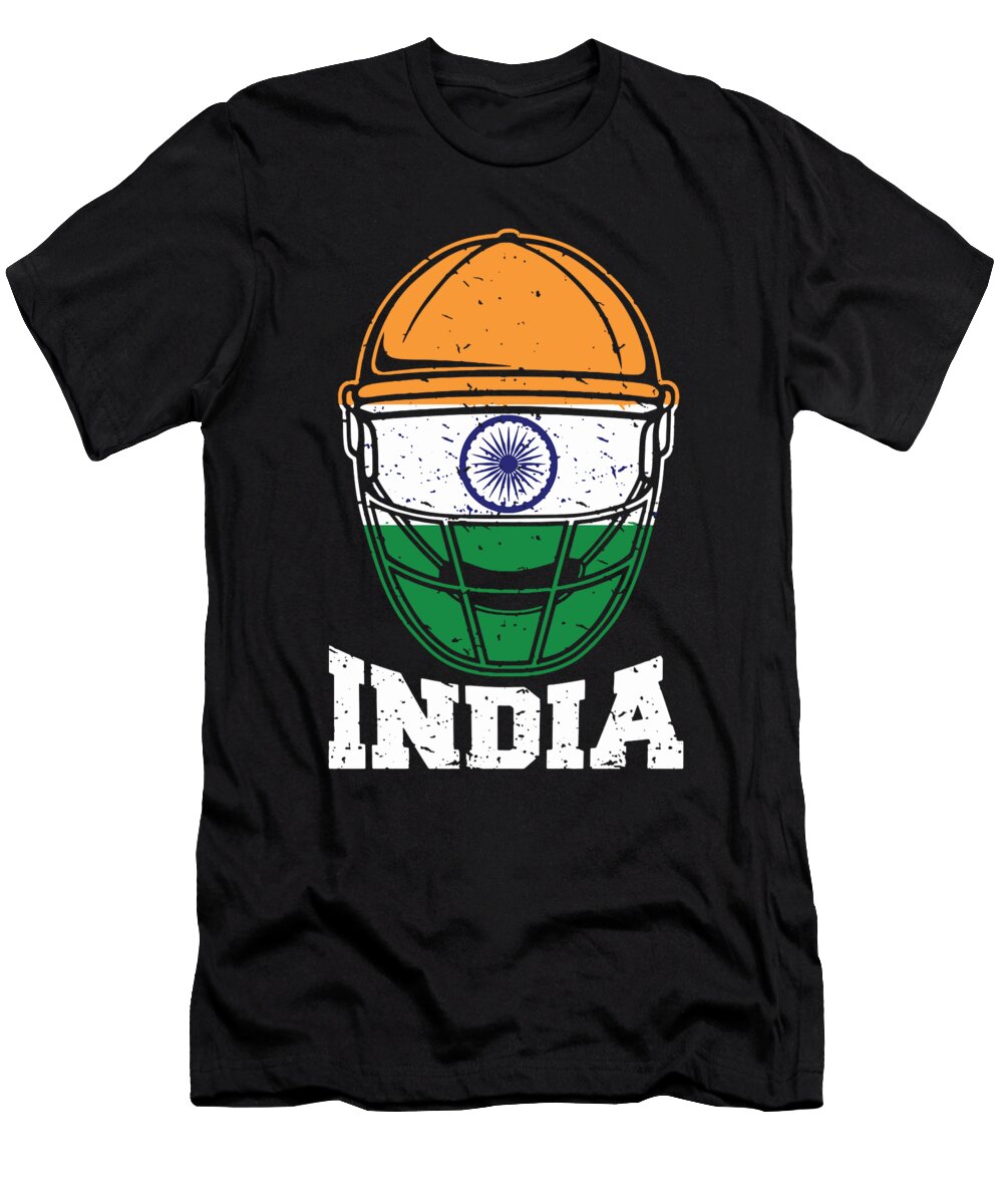 3 India Cricket Design 2019 Indian International Fans Design Cricketers Batsman Bowler Wicket Keeper and Fans Alike Martin Hicks T-Shirt