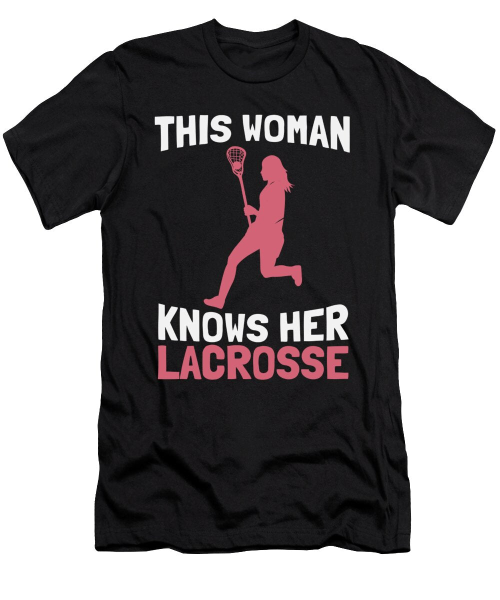 3 Lacrosse Sport Lacrosse Crazy Squirrel T-Shirt