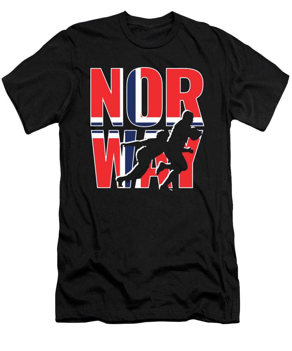 3 Norway Rugby 2019 Fans Kit for Norwegian Supporters Players Coaches and Rugger Football Lovers Martin Hicks T-Shirt