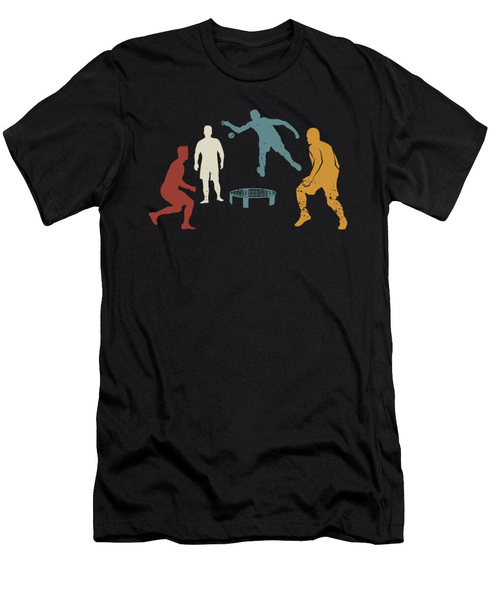 3 Retro Vintage Roundnet Greenoptix T-Shirt