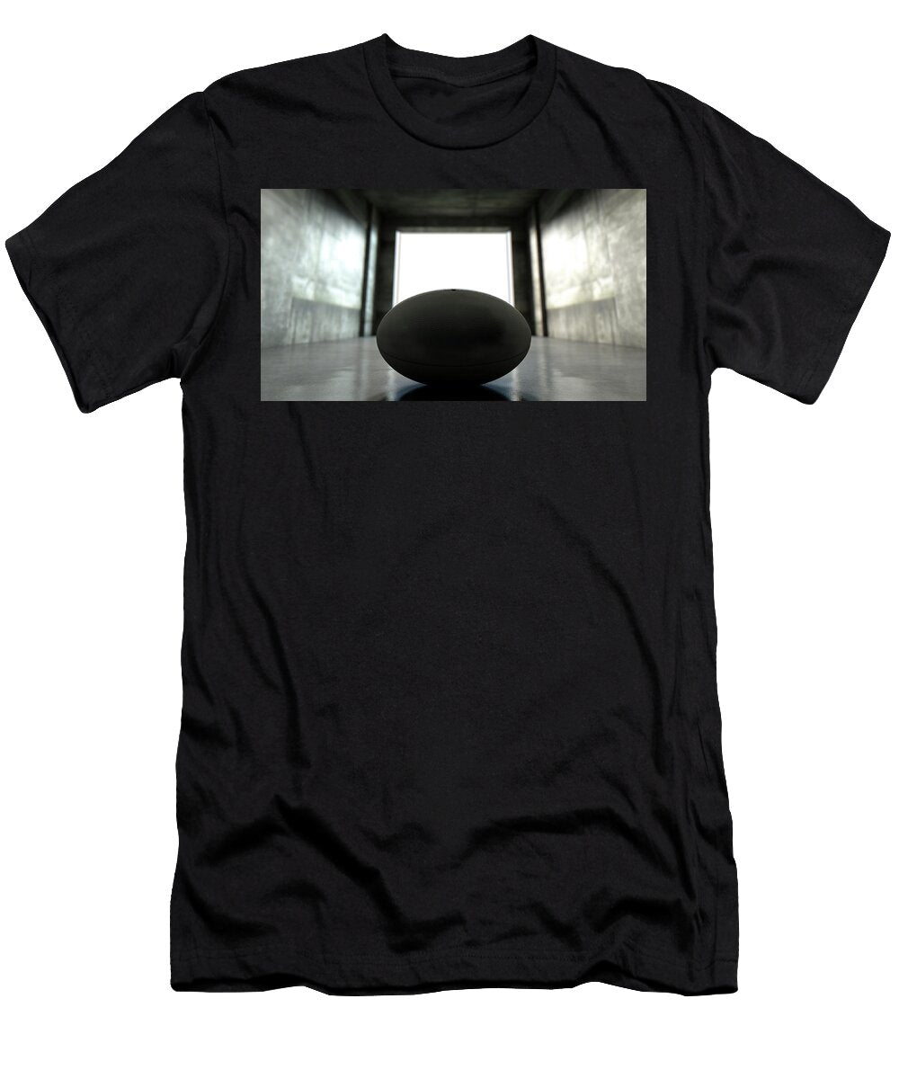 3 Rugby Ball Sports Stadium Tunnel Allan Swart T-Shirt