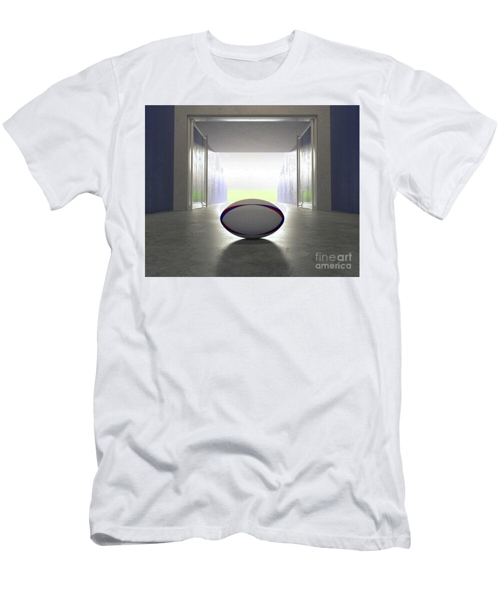 3 Rugby Sports Stadium Tunnel Entrance Allan Swart T-Shirt