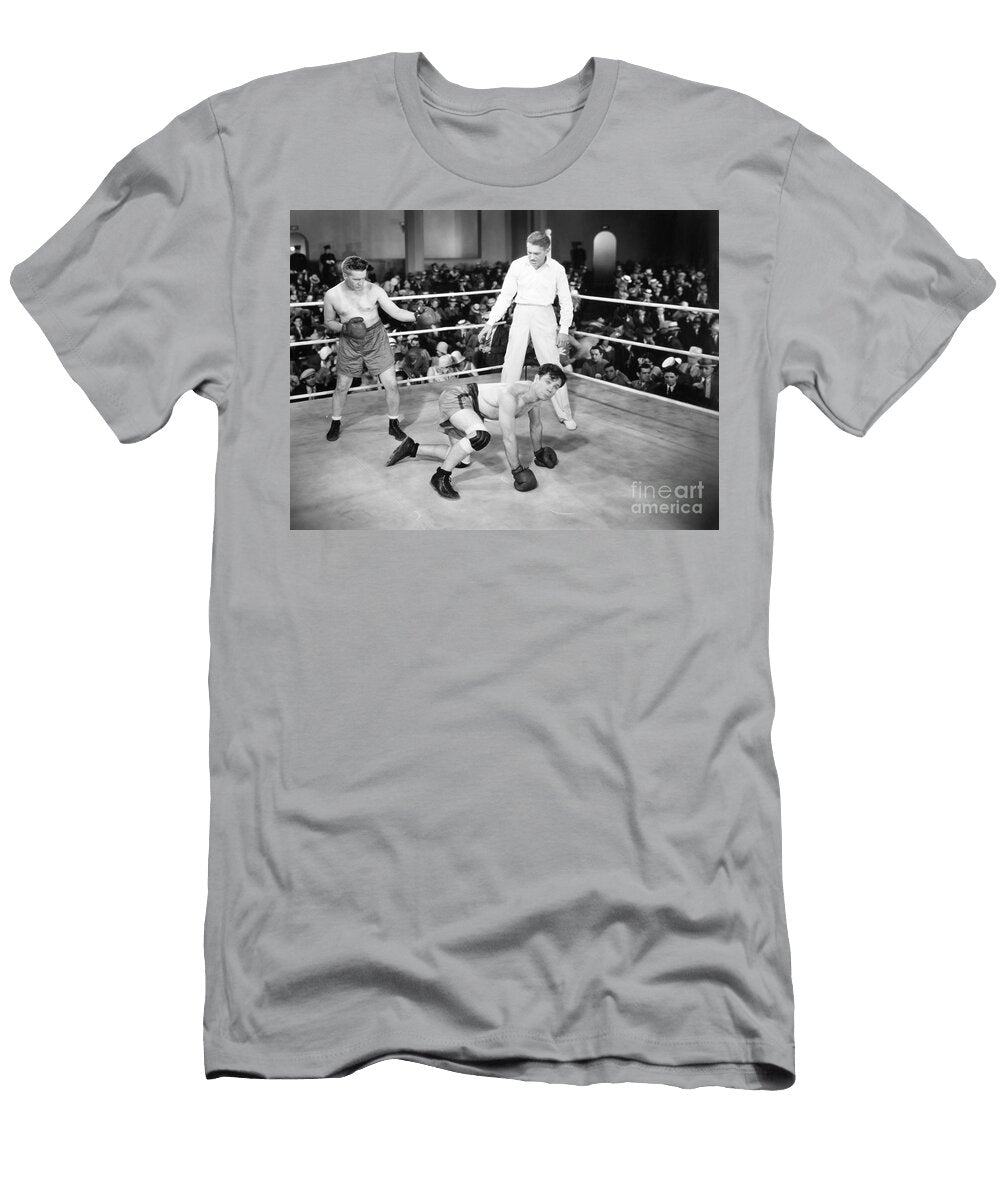 3 Silent Film Still Boxing Granger T-Shirt