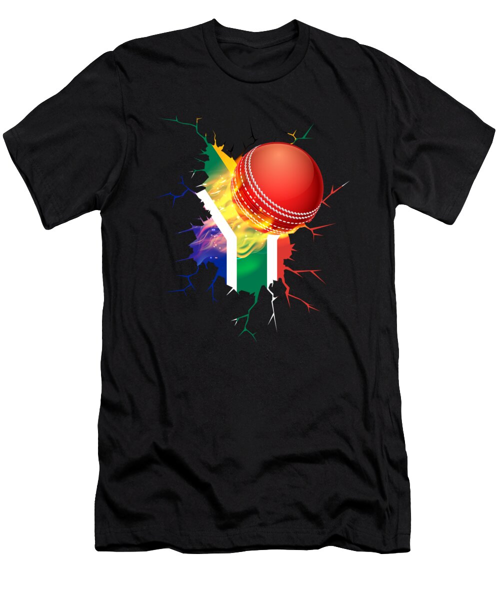 3 South Africa Cricket Kit 2019 South African International Fans Gift Martin Hicks T-Shirt