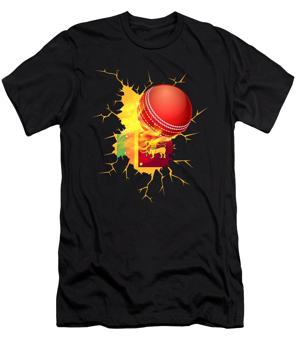 3 Sri Lanka Cricket Kit 2019 Sri Lankan International Fans Gift Martin Hicks T-Shirt