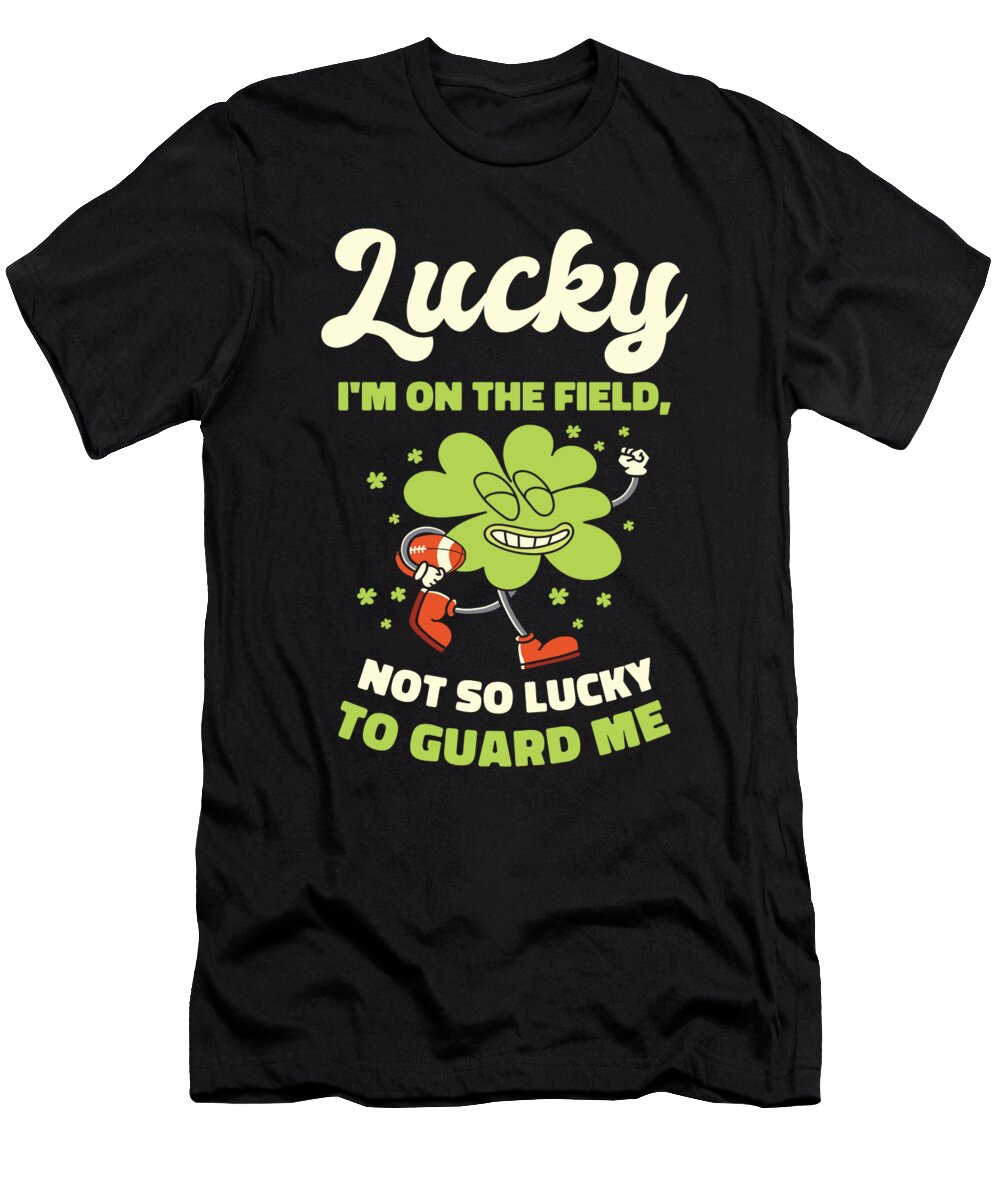 3 St Patricks Day American Football Shamrock Clover Rugby Toms Store T-Shirt