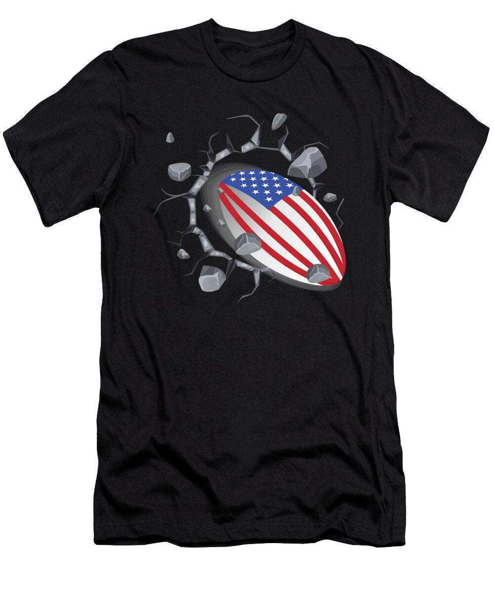 3 US Rugby Union Jersey 2019 Fans Kit for American Supporters Players Coaches and Teams Martin Hicks T-Shirt