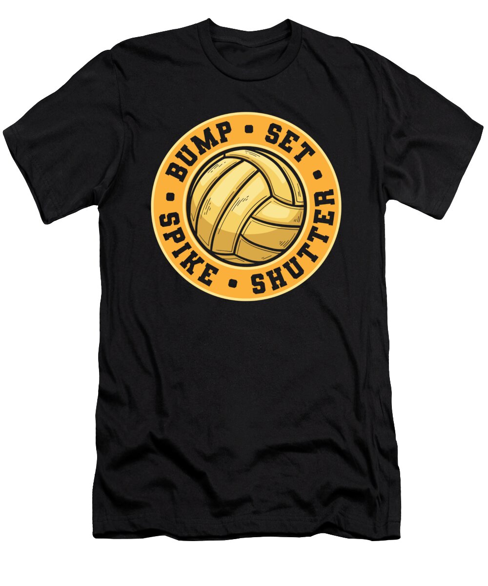 3 Vball Beach Volleyball Crazy Squirrel T-Shirt