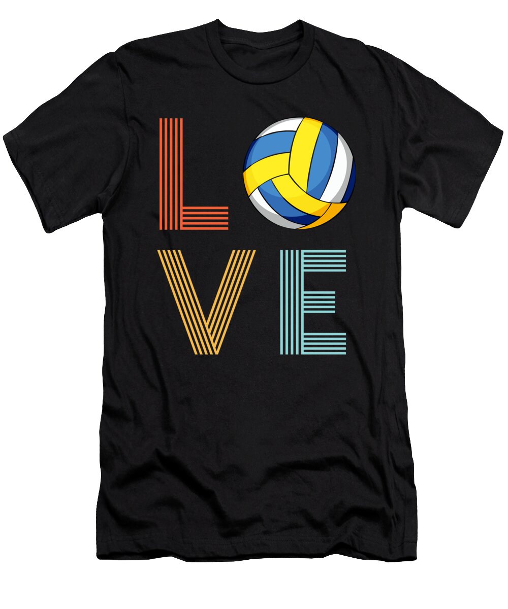 3 Volleybal Gift for Volleyball Lover Raphaelartdesign T-Shirt