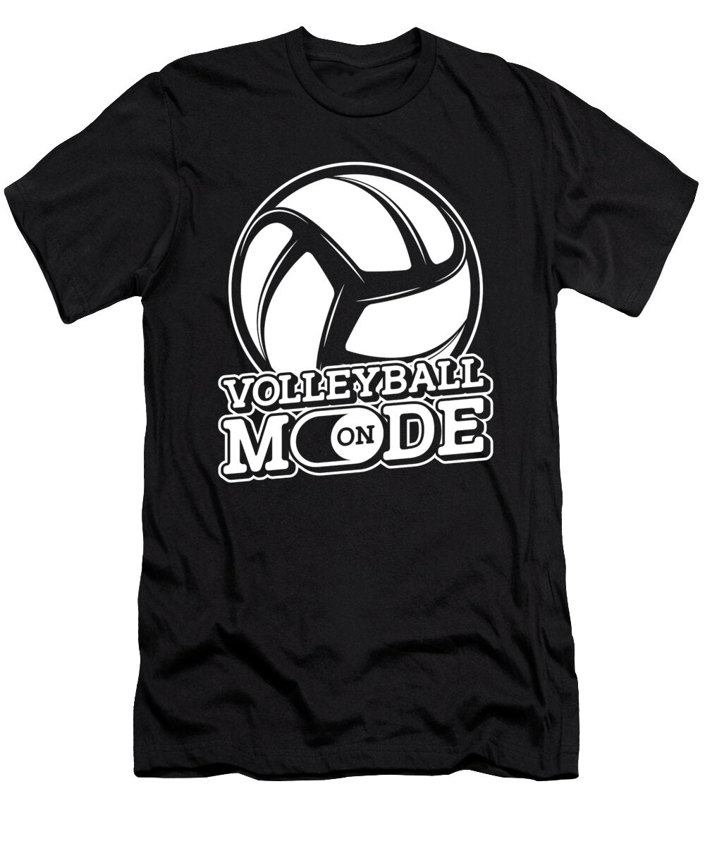 3 Volleyball Crazy Squirrel T-Shirt