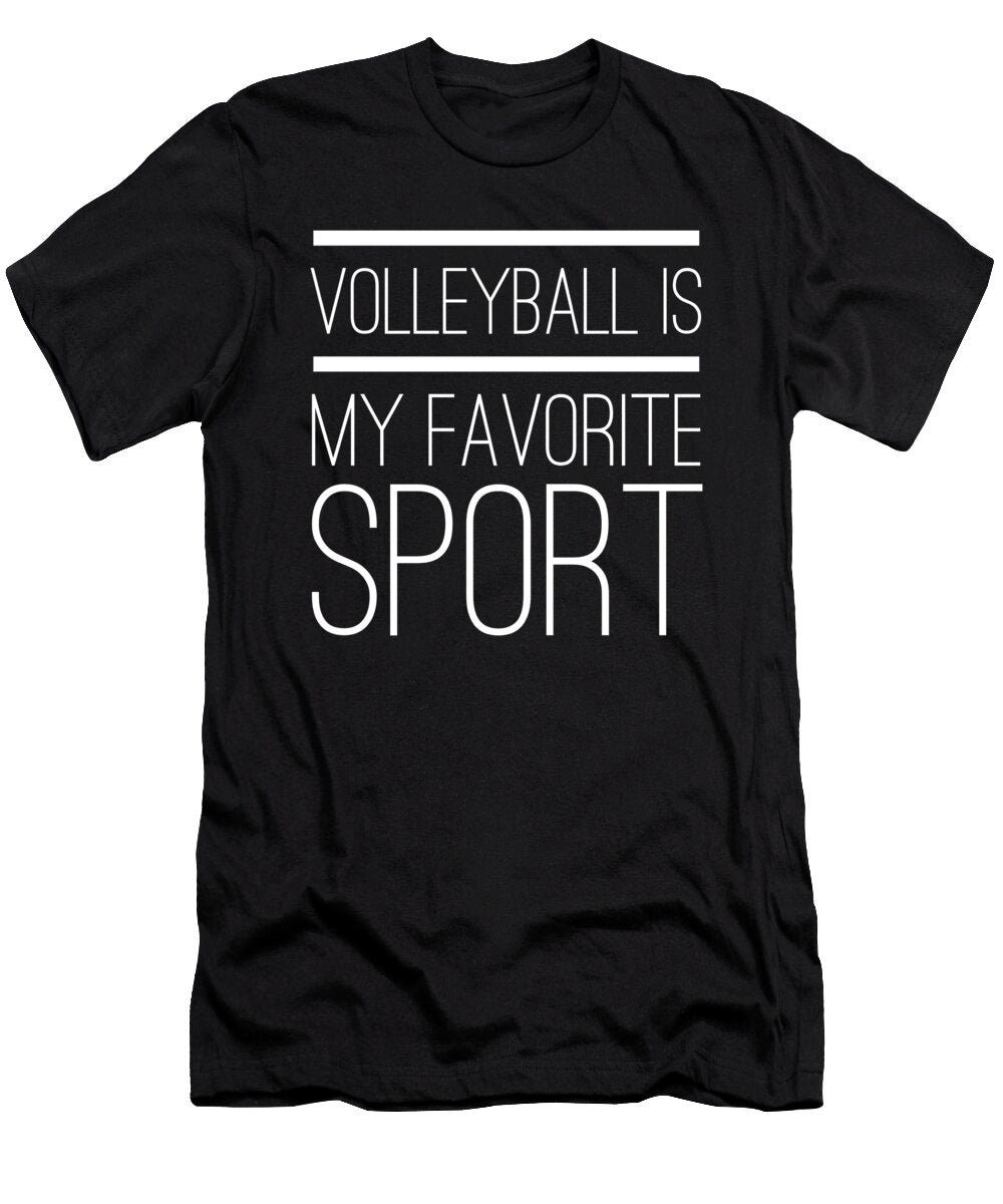 3 Volleyball Is My Favorite Sport Organicfoodempire T-Shirt