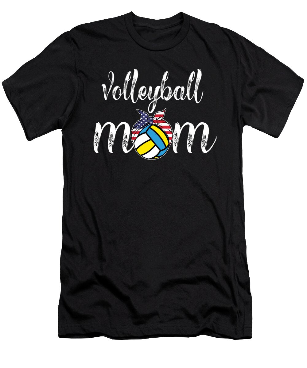 3 Volleyball Mom Jersey Gift for Volleyball Mom Players Martin Hicks T-Shirt