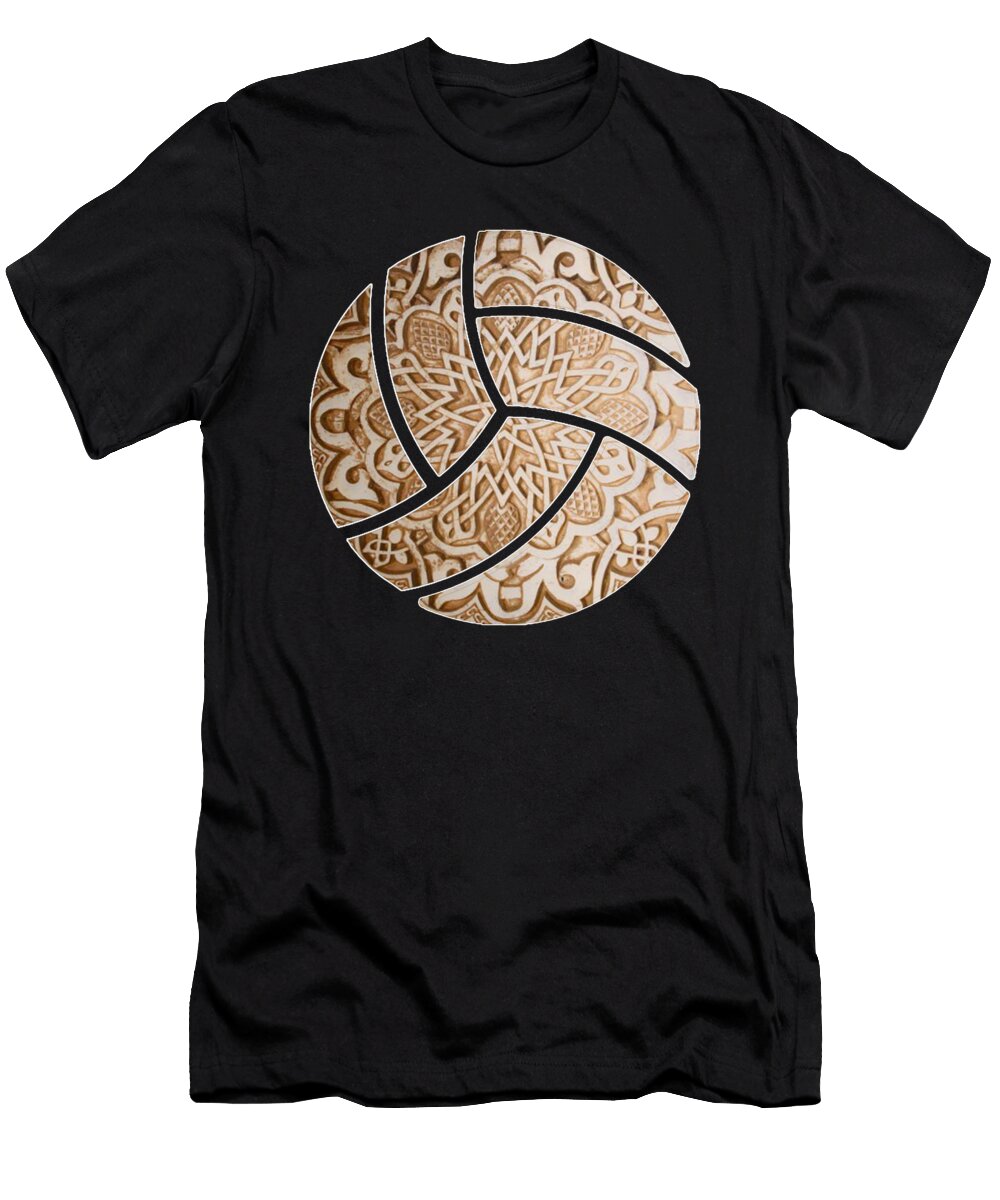 3 Volleyball Mosaic Bruno T-Shirt