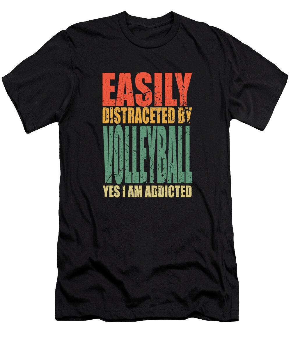 3 Volleyball Saying Funny Manuel Schmucker T-Shirt