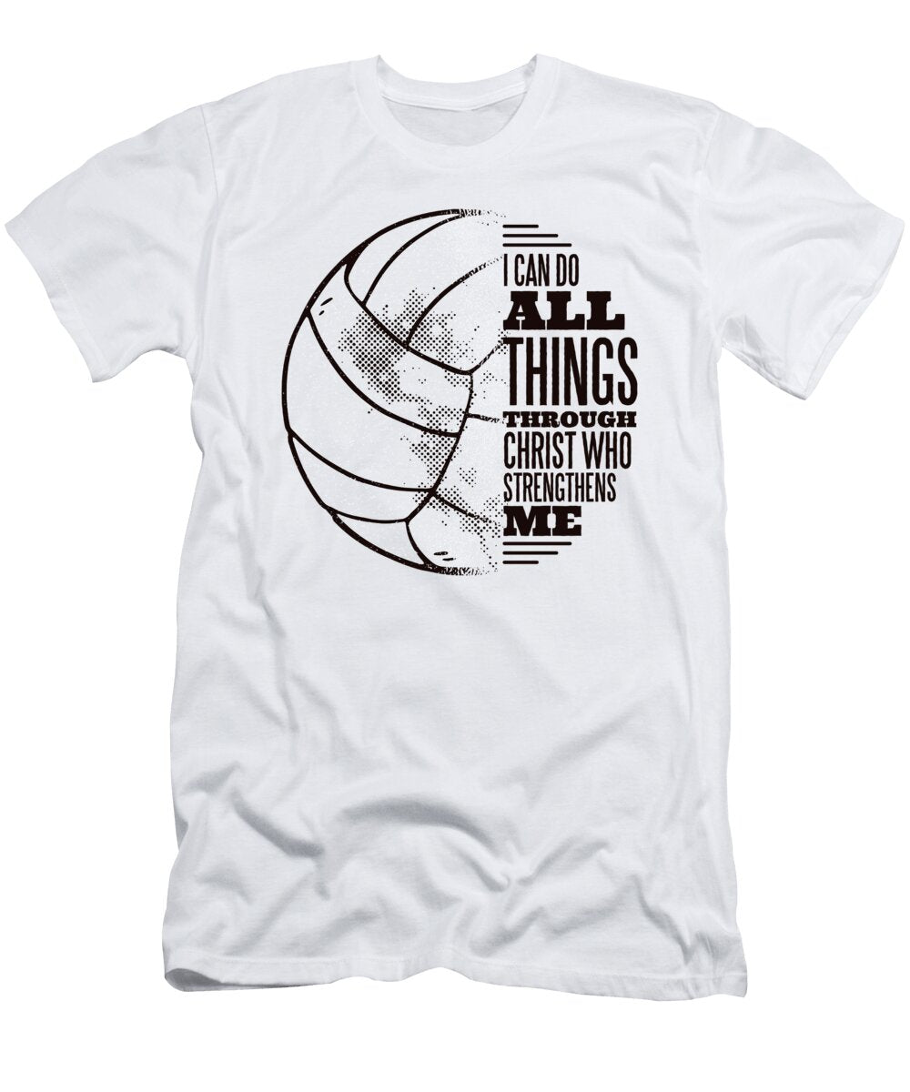 3 Volleyball Saying Manuel Schmucker T-Shirt